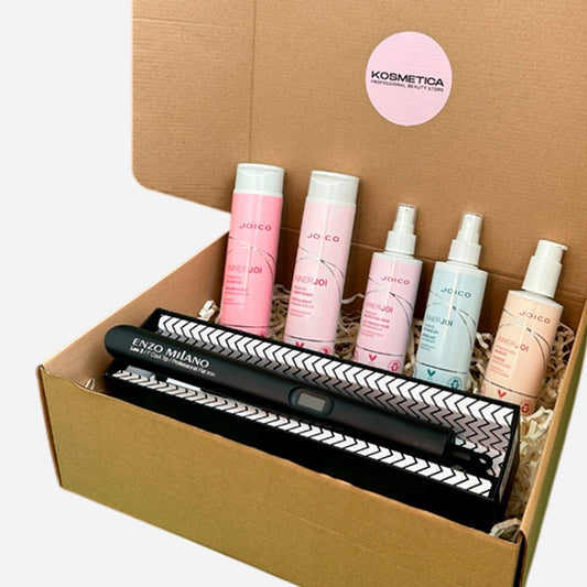 Box vegano cabello teñido Joico Inner Joi Preserve + Plancha Profesional de regalo