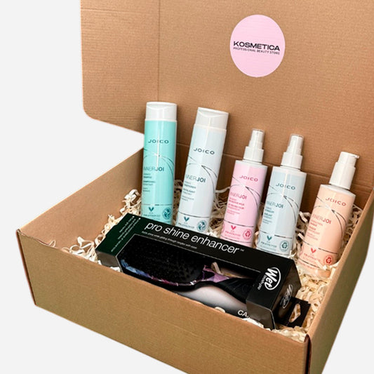 Box vegano hidratación  Joico Inner Joi Hydrate + Cepillo Wet Brush de regalo