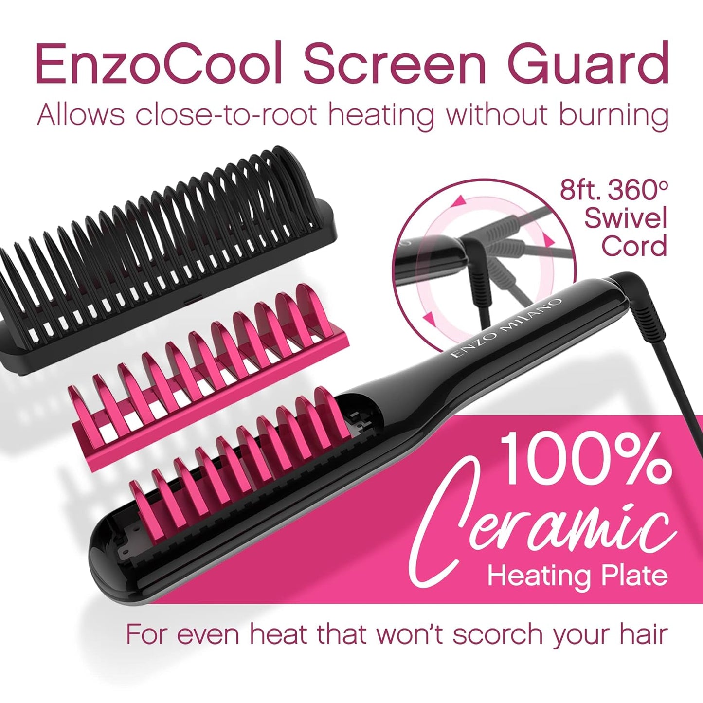 SX ENZOcool peine plancha profesional