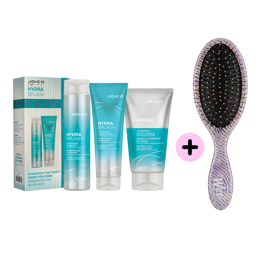 Pack Hidratante JOICO Hydra Splash + Cepillo Wet Brush de Regalo