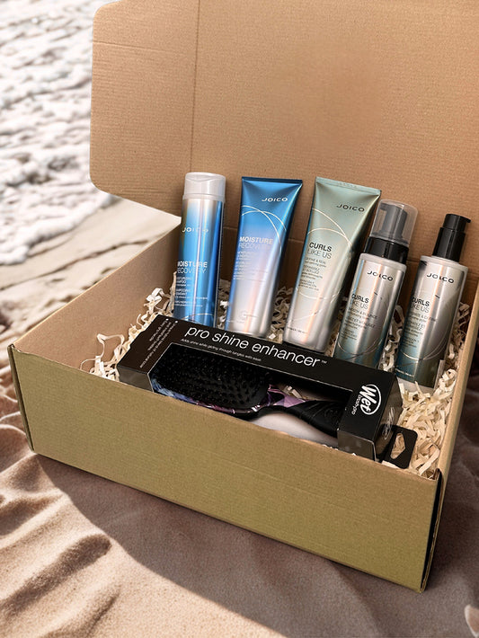 Box rizos Joico Curl like Us + Cepillo Wet Brush de regalo
