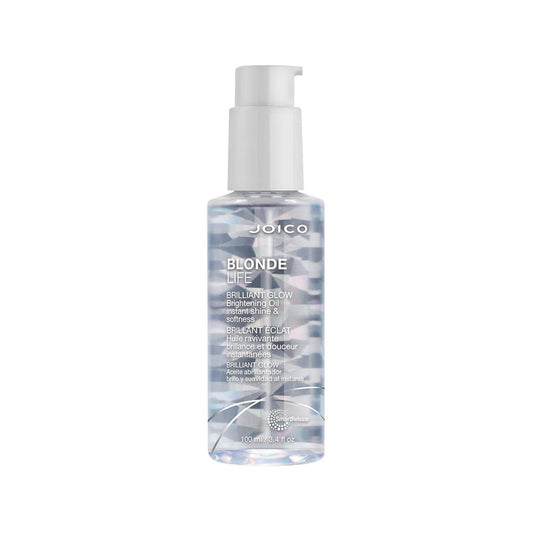 Botella de JOICO Blonde Life Brilliant Glow, aceite iluminador de 100 ml