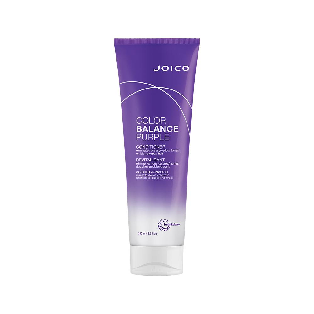 JOICO CONDITIONER COLOR BALANCE PURPLE 300ML - cabello rubio / con canas / con mechas / decolorado - Kosmetica